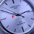 Certina Certina DS-8 Chronometer C033.451.11.031.00 кварцевые мужские часы часы крупный план серебристый циферблата