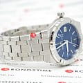 Maurice Lacroix Maurice Lacroix Aikon Quartz AI1108-SS002-430-1 мужские часы синий циферблат на запястье