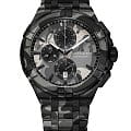 Maurice Lacroix Maurice Lacroix Aikon Chronograph AI1018-PVB02-336-1  AI1018-PVB02-336-1 кварцевые мужские часы цветной циферблат, браслет сталь c pvd покрытием — вид спереди