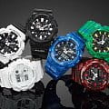 Casio Casio G-Shock GAX-100MB-4A, g-shock япония мужские часы на браслете пластик боковой вид