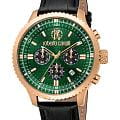 Roberto Cavalli Roberto Cavalli Stile RC5G127L0035  RC5G127L0035 кварцевые мужские часы  зеленый циферблат, браслет кожаный — вид спереди