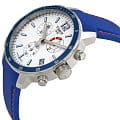 Tissot Tissot Quickste Chronograph Football T095.449.17.037.00, t-sport швейцария мужские часы на браслете силикон боковой вид