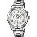 Casio Casio Sheen SHE-3807D-7A  SHE-3807D-7A кварцевые женские часы серый циферблат, браслет  — вид спереди