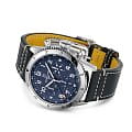 Breitling Breitling Super Avi B04 Chronograph GMT 46 Tribute To Vought F4U Corsair AB04451A1C1X1, aviator 8 швейцария мужские часы на браслете кожаный боковой вид