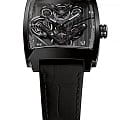 TAG Heuer TAG Heuer WAW2081.FC6348  WAW2081.FC6348 механические мужские часы черный циферблат, браслет кожаный — вид спереди