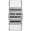 Jacques Lemans Jacques Lemans High Tech Ceramic 1-1940G кварцевые женские часы часы крупный план перламутровый циферблата