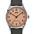 Tissot Tissot Heritage 1938 T142.464.16.332.00  T1424641633200 механические мужские часы розовый циферблат, браслет кожаный — вид спереди