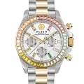 Philipp Plein Philipp Plein Nobile Lady PWSBA0523  PWSBA0523 кварцевые женские часы серебристый циферблат, браслет нержавеющая сталь с ip-покрытием — вид спереди