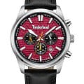 Timberland Timberland Northbridge TDWGF0009606  TDWGF0009606 кварцевые мужские часы красный циферблат, браслет кожаный — вид спереди