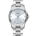 Hamilton Hamilton Jazzmaster Lady Auto H32315142  H32315142 механические женские часы синий циферблат, браслет нержавеющая сталь — вид спереди