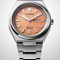 Citizen Citizen Eco-Drive AW0130-85Z мужские часы оранжевый циферблат на запястье