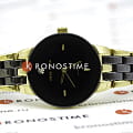 Anne Klein Anne Klein Diamond  1610BKGB женские часы черный циферблат на запястье