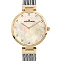 Jacques Lemans Jacques Lemans Classic 1-2001L  1-2001L кварцевые женские часы перламутровый циферблат, браслет нержавеющая сталь — вид спереди