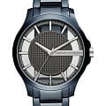 Armani Exchange Armani Exchange Hampton AX2401  AX2401 кварцевые мужские часы  серый циферблат, браслет сталь с ip покрытием — вид спереди