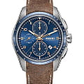Rado Rado Hyperchrome Automatic Chronograph R32042205 Automatic R32042205 механические мужские часы синий циферблат, браслет кожаный — вид спереди