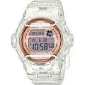 Casio Casio Baby-G BG-169G-7B  BG-169G-7B кварцевые женские часы серый циферблат, браслет  — вид спереди