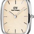 Daniel Wellington Daniel Wellington Marlon Wire Linen Silver DW00100812 , наручные женские часы фото под углом