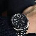 Hamilton Hamilton Khaki Aviation Pilot Pioneer Auto Chrono H76416135 , наручные мужские часы фото под углом