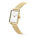 Amalys Amalys Hepburn AMW-031  бельгийские женские часы на браслете нержавеющая сталь с pvd-покрытием боковой вид