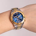 Festina Festina Boyfriend F20604/3 кварцевые женские часы часы, крупный план синий циферблат
