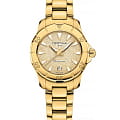 Certina Certina DS Action Lady C032.951.33.361.00 DS Action C0329513336100 кварцевые женские часы золотой циферблат, браслет нержавеющая сталь с pvd-покрытием — вид спереди