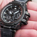 Casio Casio G-Shock Premium MTG-S1000V-1AER электронные мужские часы часы крупный план черный циферблата