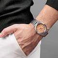 Citizen Citizen Eco-Drive AW0130-85Z кварцевые мужские часы часы, крупный план оранжевый циферблат
