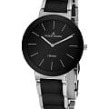 Jacques Lemans Jacques Lemans High Tech Ceramic 42-7A  42-7A кварцевые женские часы черный циферблат, браслет керамика — вид спереди