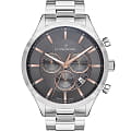 Jacques Philippe Jacques Philippe Gallant JPQGC031346  JPQGC031346 кварцевые мужские часы серый циферблат, браслет нержавеющая сталь — вид спереди