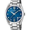 Festina Festina Boyfriend F16790/C  F16790/C кварцевые женские часы  синий циферблат, браслет нержавеющая сталь — вид спереди