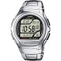 Casio CASIO WAVE CEPTOR WV-58DE-1A  WV-58DE-1AVEG кварцевые мужские часы серый циферблат, браслет нержавеющая сталь — вид спереди