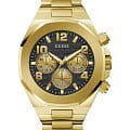 Guess Guess Empire GW0489G2  GW0489G2 кварцевые мужские часы черный циферблат, браслет сталь с ip покрытием — вид спереди