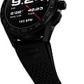 TAG Heuer TAG Heuer Connected Calibre E3 - 45 mm SBG8A80.BT6221 электронные мужские часы часы крупный план черный циферблата