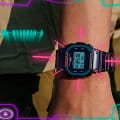 Casio Casio G-Shock DW-B5600AH-6DR (DW-B5600AH-6)  наручные мужские часы фото под углом.