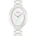 Rado Rado Esenza Ceramic Touch R53092902  R53092902 кварцевые женские часы белый циферблат, браслет высокотехнологичная керамика — вид спереди