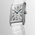 Longines Longines DolceVita L5.255.0.71.2 dolcevita швейцарские женские часы на браслете кожаный боковой вид