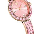 Swarovski Swarovski Matrix Bangle 5679890 женские часы розовый циферблат на запястье