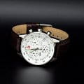 Swiss Military by Chrono Swiss Military by Chrono SM30052.04,  швейцария мужские часы на браслете кожа + текстиль боковой вид
