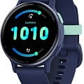 Garmin Garmin Vivoactive 5 010-02862-12  010-02862-12 электронные мужские часы   циферблат, браслет силикон — вид спереди