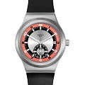 Swatch Swatch Irony Sistem51 Petite Seconde SY23S413  SY23S413 механические женские часы серебристый циферблат, браслет резина — вид спереди