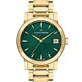 Jacques Philippe Jacques Philippe Principle JPQLS1623X4  JPQLS1623X4 кварцевые женские часы зеленый циферблат, браслет нержавеющая сталь с ip-покрытием — вид спереди