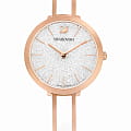 Swarovski Swarovski Crystalline Delight 5580541  5580541 кварцевые женские часы  белый циферблат, браслет нержавеющая сталь с pvd-покрытием — вид спереди
