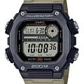 Casio Casio Collection DW-291HX-5AVDF (DW-291HX-5A)  DW-291HX-5A кварцевые мужские часы  циферблат, браслет пластик — вид спереди