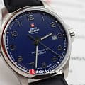 Swiss Military by Chrono Swiss Military by Chrono Сверхточные SM30200.26,  швейцария мужские часы на браслете кожаный боковой вид